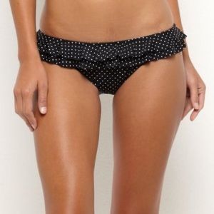 Roxy Black Dots Bikini (Small) NWT